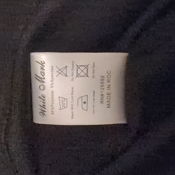 Flared Black Midi Skirt With Pockets - Picture 6 of 6